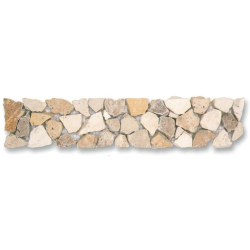 Frise pierre naturelle Travertin mix 5015 30.5x5 cm - unité - zoom