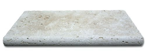 Carrelage aspect pierre beige avec nuances claires et texture naturelle