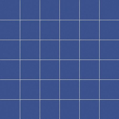 Mosaique bleu barbeau 5x5 sur trame 30x30 cm AVIO MATT- 1m²