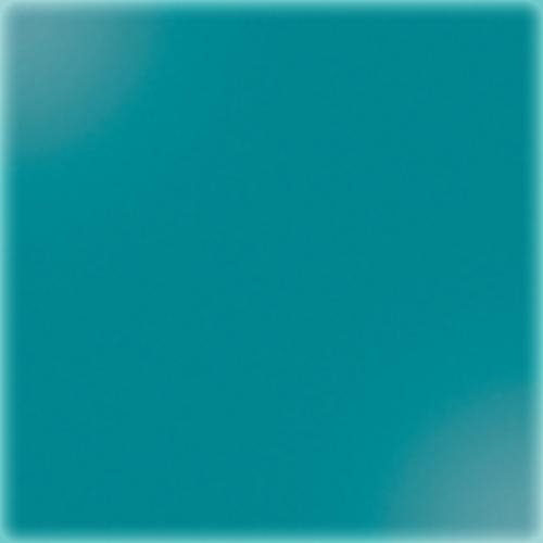 Carrelage uni 20x20 cm bleu paon brillant SILICIO - 1.4m² - zoom