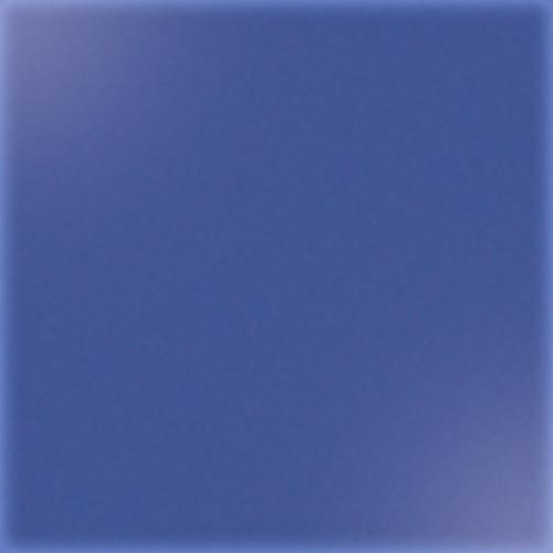 Carrelage uni 5x5 cm bleu brillant BERILLO sur trame - 1m² - zoom