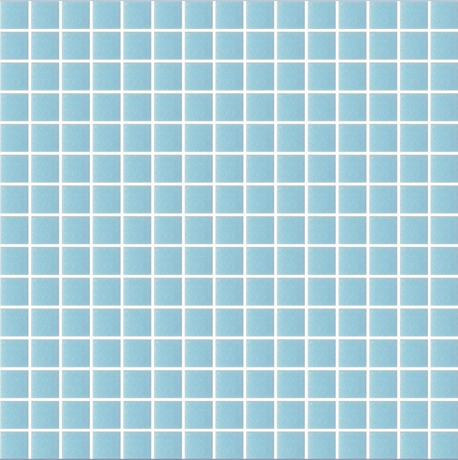 Mosaique piscine Bleu A33 20x20mm - 2.14m² - zoom