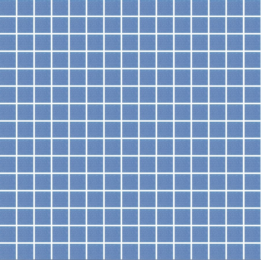 Mosaique piscine Bleu A35 20x20mm - 2.14m² - zoom