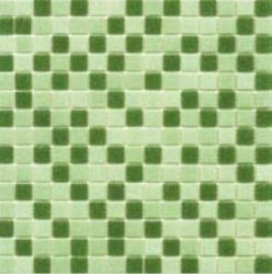 Mosaique piscine Mix Vert 32.7x32.7 cm - 2.14m² - zoom