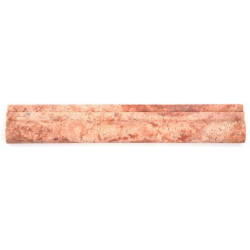 Corniche pierre Travertin Rouge 30.5x5 cm - unité - zoom
