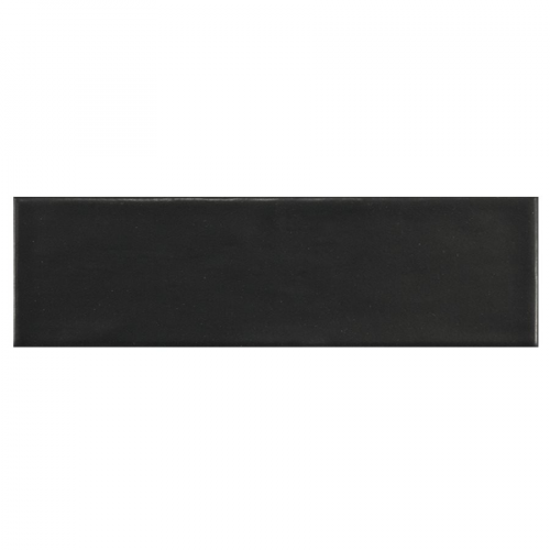 Carrelage uni mat noir anthracite 6.5x20cm COUNTRY ANTHRACITE MAT - 21553 0.5m² Equipe
