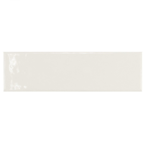 Carrelage uni brillant blanc 6.5x20cm COUNTRY BLANCO 21531 0.5m²