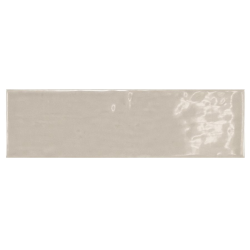 Carrelage uni brillant gris perle 6.5x20cm COUNTRY GREY PEARL 21539 0.5m² - zoom