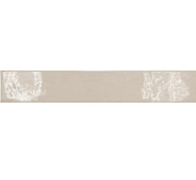Carrelage uni brillant gris perle 6.5x40cm COUNTRY GREY PEARL LONG 21544 1m² - zoom