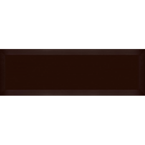 Carrelage Métro biseauté marron 10x30 cm Cacao Mat - 1.02m²