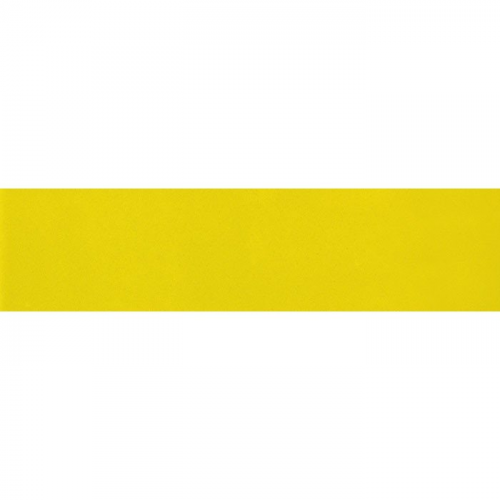 Carreau métro plat jaune brillant 10x30 cm - boite de 1.02m²