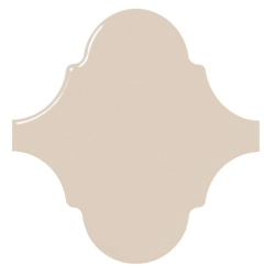 Carreau beige brillant 12x12cm SCALE ALHAMBRA GREIGE - 0.43m² - zoom