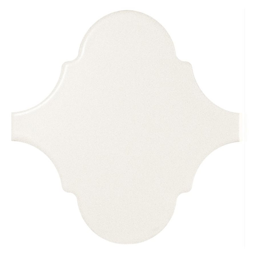 Carreau blanc mat 12x12 SCALE ALHAMBRA WHITE MATT 21933 - 0.43m² - zoom