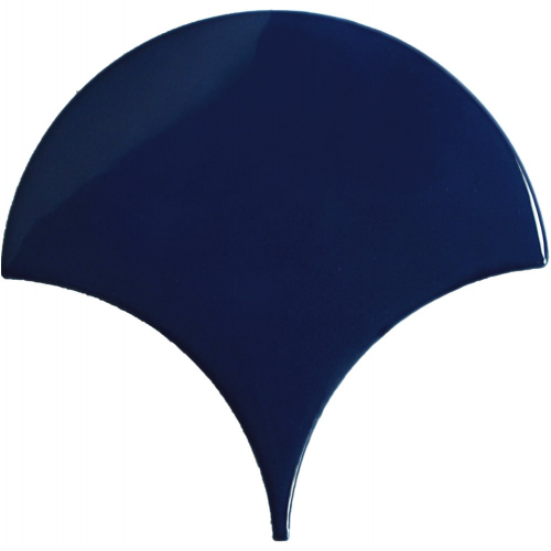 Carreau écaille bleu marine nuancé 12.7x6.2 SQUAMA TURCHESE - 0.377m²