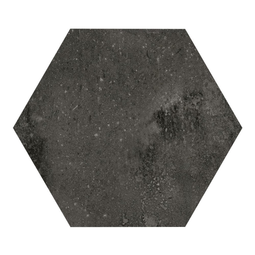 Carrelage hexagonal noir 29.2x25.4cm URBAN HEXAGON DARK 23515 R9 - 1m² Equipe