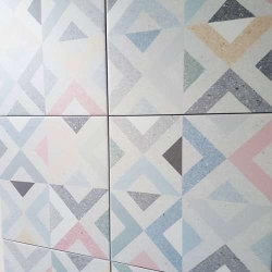 Carrelage style scandinave géométrique coloré BRENTA MULTICOLOR 20x20 - 1m² Vives Azulejos y Gres