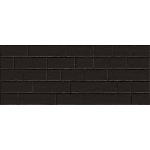 Parement mural briquettes noires Marlon Edale Negro 20x50cm - 1m² Vives Azulejos y Gres