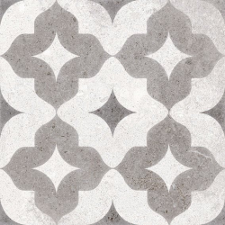 Carrelage en patchwork motif ancien 20x20 cm Berkane Multicolor - 1m² - zoom