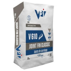 Joint fin classic pour carrelage V610 blanc - 25 kg - zoom
