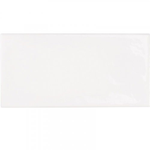 Faience effet zellige blanche 6.5x13.2 VILLAGE WHITE 25588 - 0.5 m²
