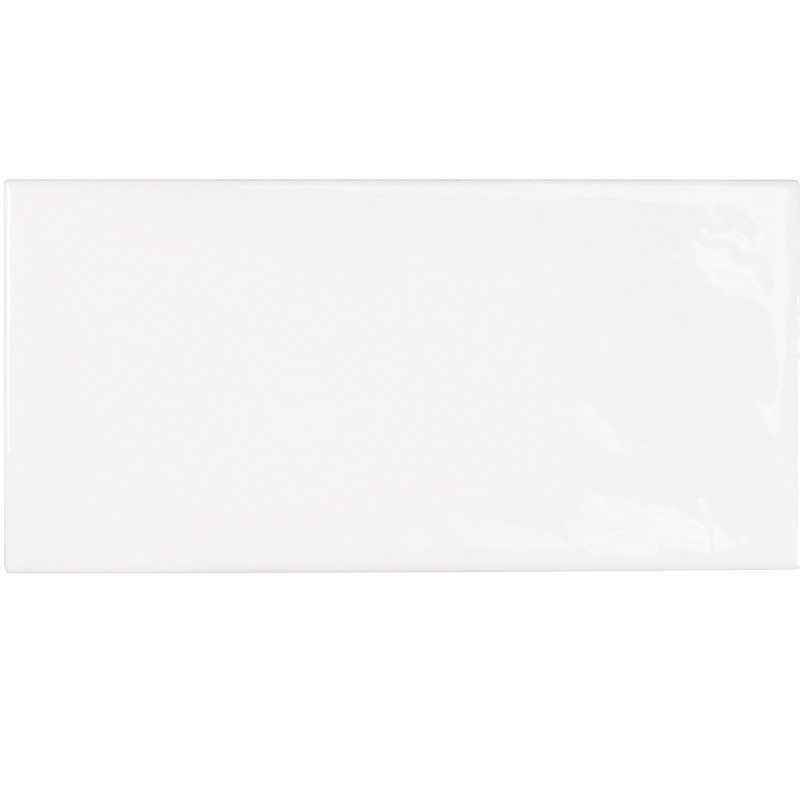 Faience effet zellige blanche 6.5x13.2 VILLAGE WHITE 25588 - 0.5 m² - zoom