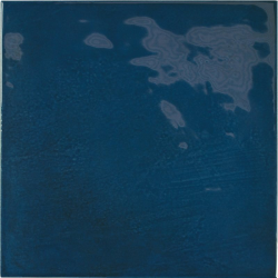 Faience effet zellige bleu nuit 13.2x13.2 VILLAGE ROYAL BLUE 25589 - 1 m² Equipe