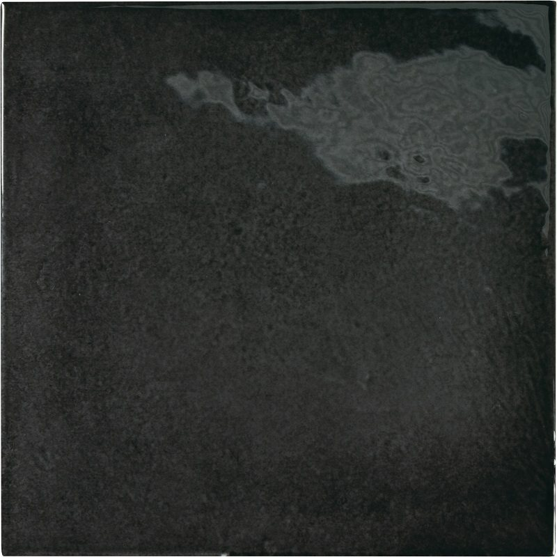 Faience effet zellige noir 13.2x13.2 VILLAGE BLACK 25598 - 1 m² - zoom