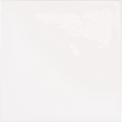 Faience effet zellige blanche 13.2x13.2 VILLAGE WHITE 25599 - 1 m² 