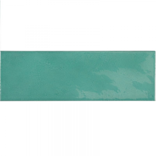 Faience effet zellige bleu turquoise 6.5x20 VILLAGE TEAL 25631 - 0.5 m² Equipe