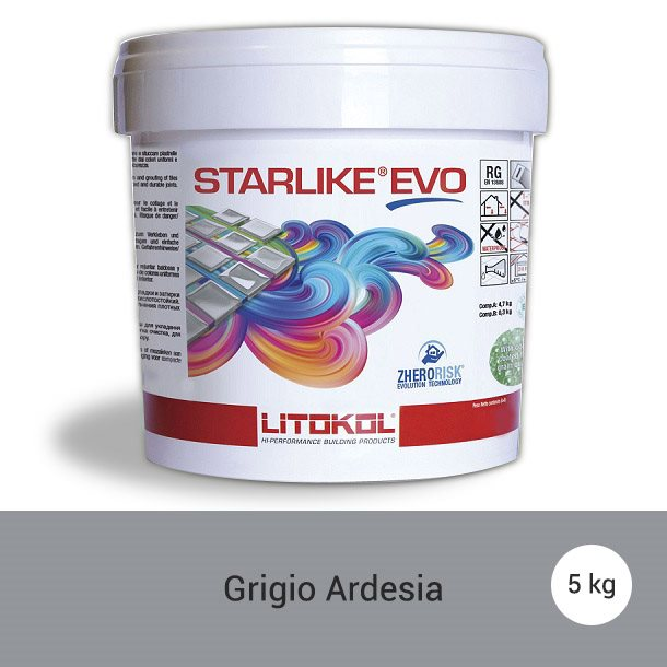 Litokol Starlike EVO Ardesia C.130 Mortier époxy - 5 kg