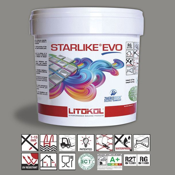 Litokol Starlike EVO Cuoio C.232 Mortier époxy - 5 kg - 1