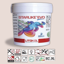 Litokol Starlike EVO Naturale C.202 Mortier époxy - 5 kg 