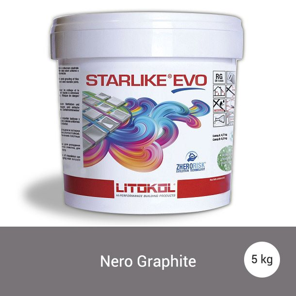 Litokol Starlike EVO Nero grafite C.140 Mortier époxy - 5 kg