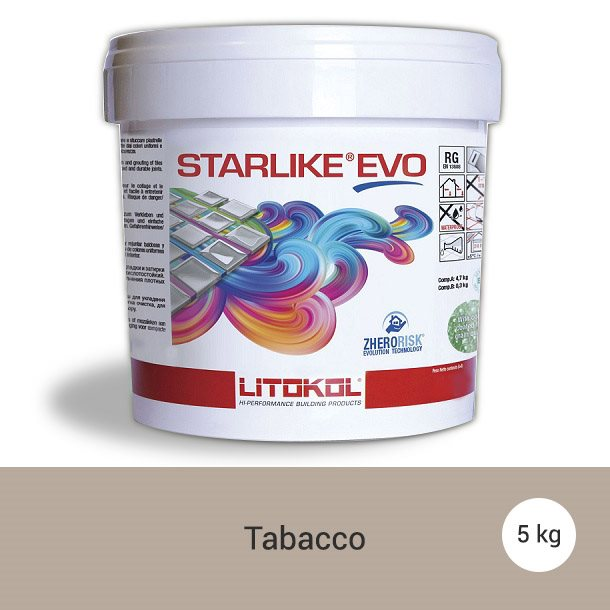 Litokol Starlike EVO Tabacco C.225 Mortier époxy - 5 kg - zoom
