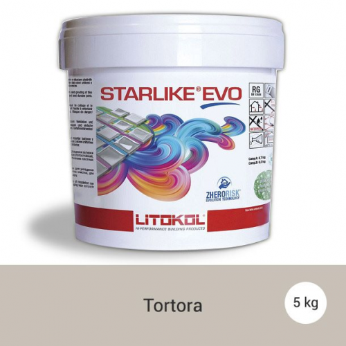 Litokol Starlike EVO Tortora C.215 Mortier époxy - 5 kg Litokol