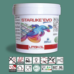 Litokol Starlike EVO Verde Pino C.430 Mortier époxy - 5 kg 