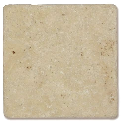 Carrelage pierre TRAVERTIN vieilli beige CLASSIC MIX 10x10cm - 0.5m²