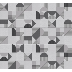 Faïence géométrique grise 23x33.5 cm NAGO MARENGO- 1m² - zoom