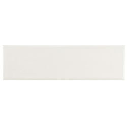 Lot de 4 m² - Carrelage uni mat blanc 13.5x40cm COUNTRY BLANCO MAT - 4 m² - zoom