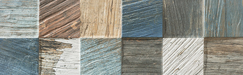 Faience aspect bois à relief TADEN COLEUR 16.3X51.7 - 0.84 m²