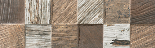 Faience aspect bois à relief TADEN MIX 16.3X51.7 - 0.84 m²