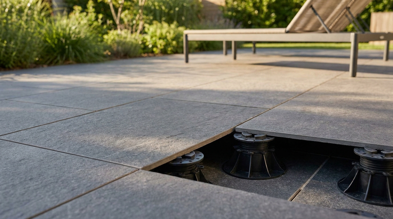 Carrelage sur plots : avantages et inconvénients pour la terrasse