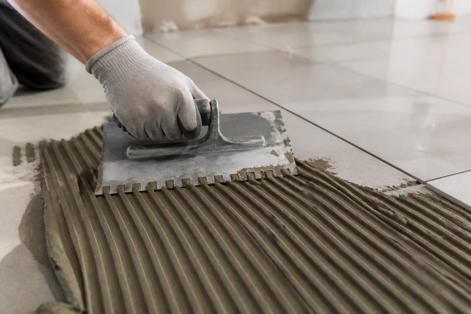 Choisir la taille du peigne selon vos carreaux