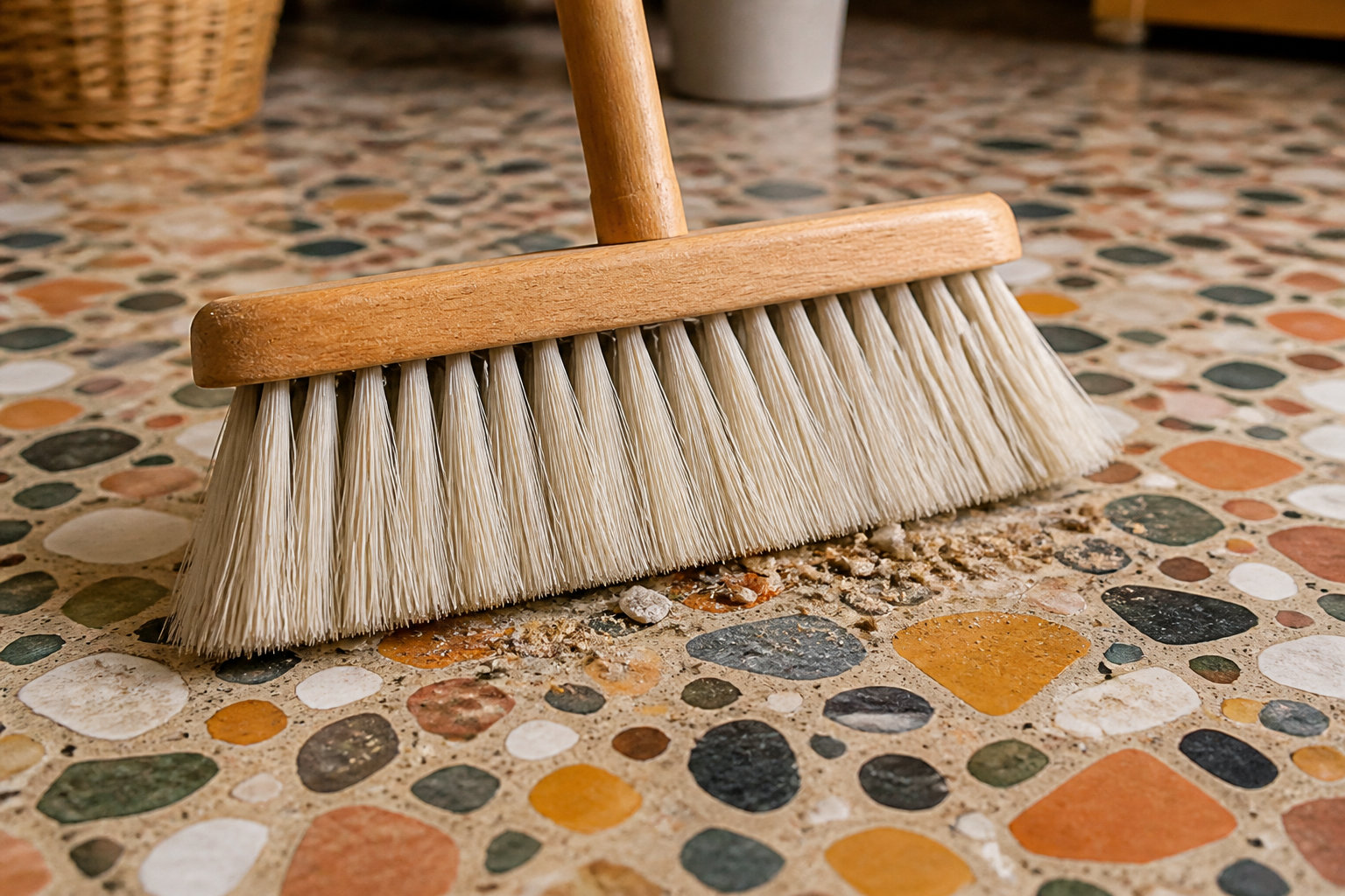 4 erreurs de produits qui ruinent votre surface en terrazzo
